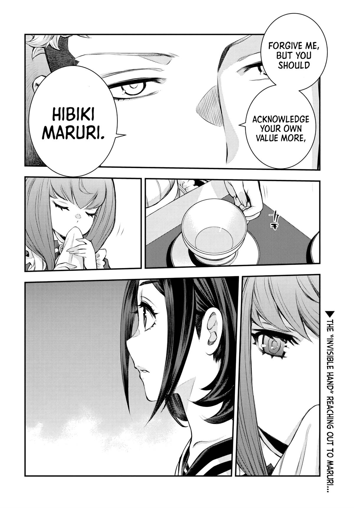 Aoki Hagane no Arpeggio Chap 157 - Next Chap 158