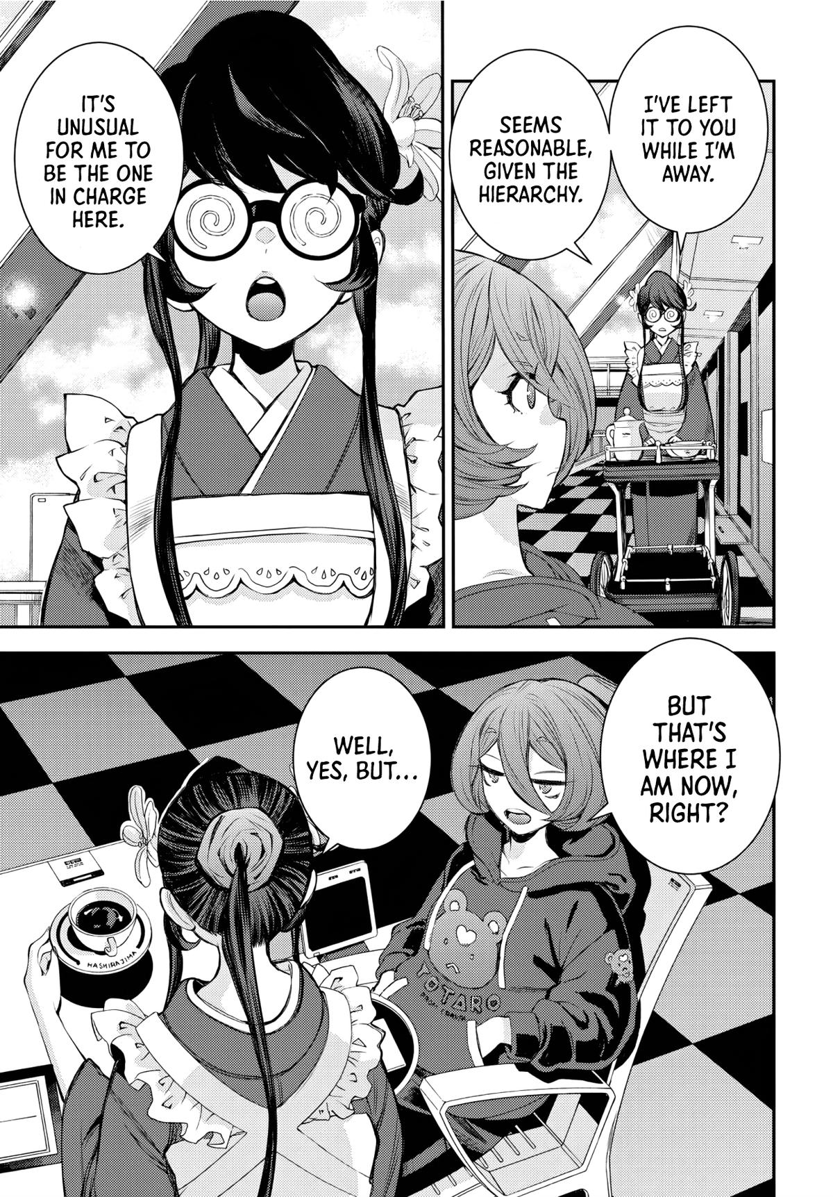 Aoki Hagane no Arpeggio Chap 157 - Next Chap 158