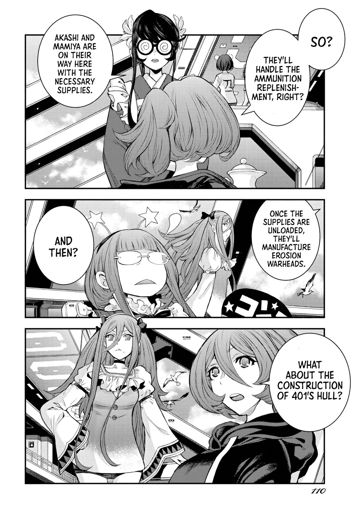 Aoki Hagane no Arpeggio Chap 157 - Next Chap 158