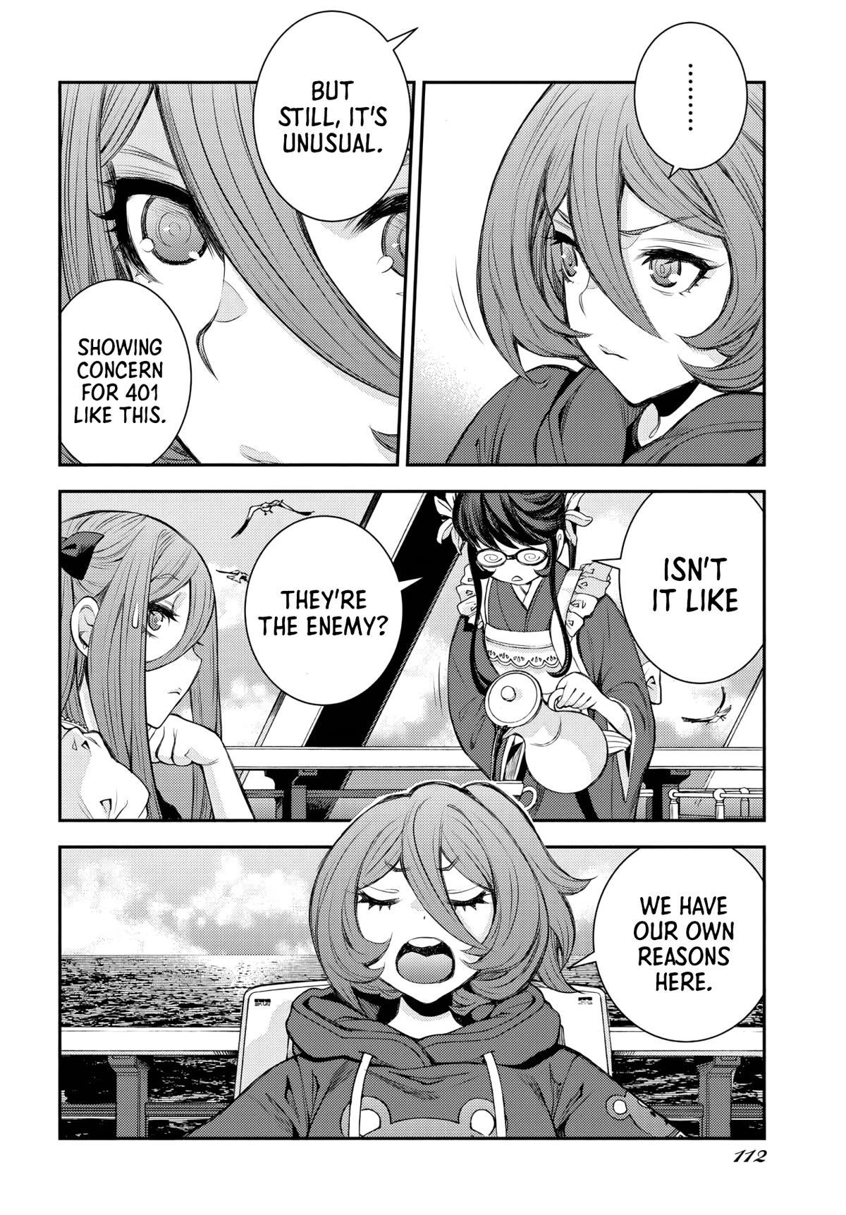 Aoki Hagane no Arpeggio Chap 157 - Next Chap 158