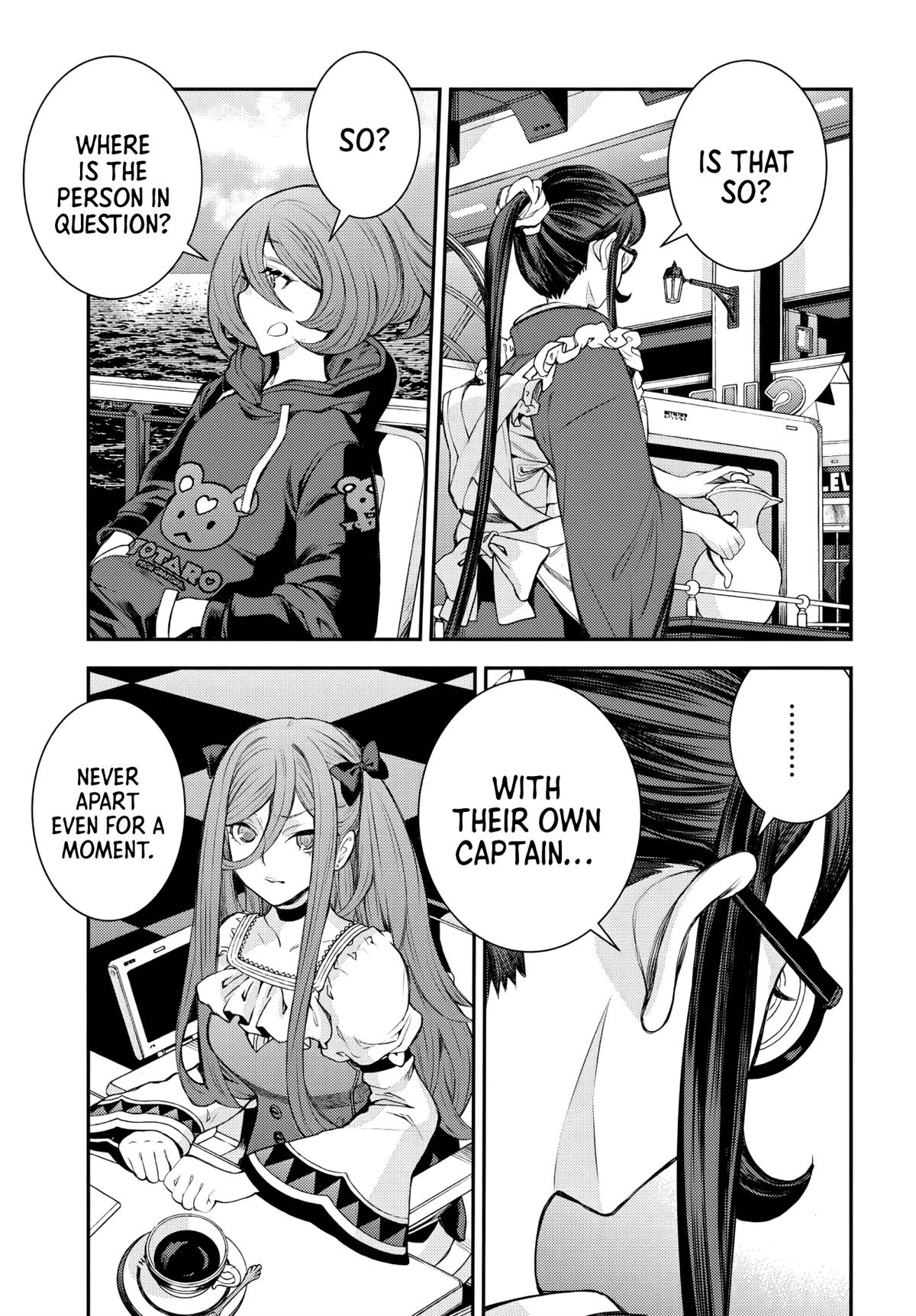 Aoki Hagane no Arpeggio Chap 157 - Next Chap 158