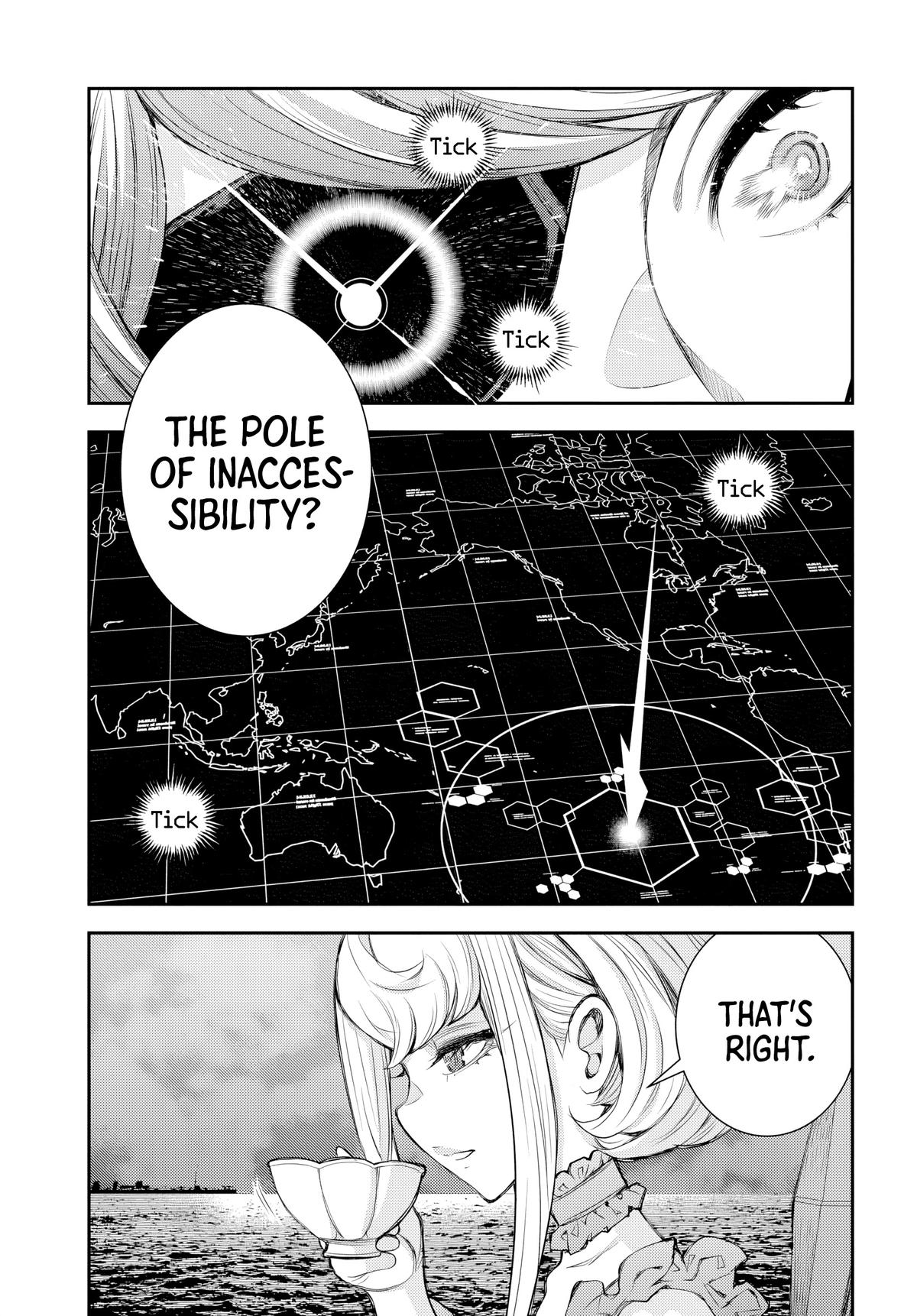 Aoki Hagane no Arpeggio Chap 158 - Next Chap 159
