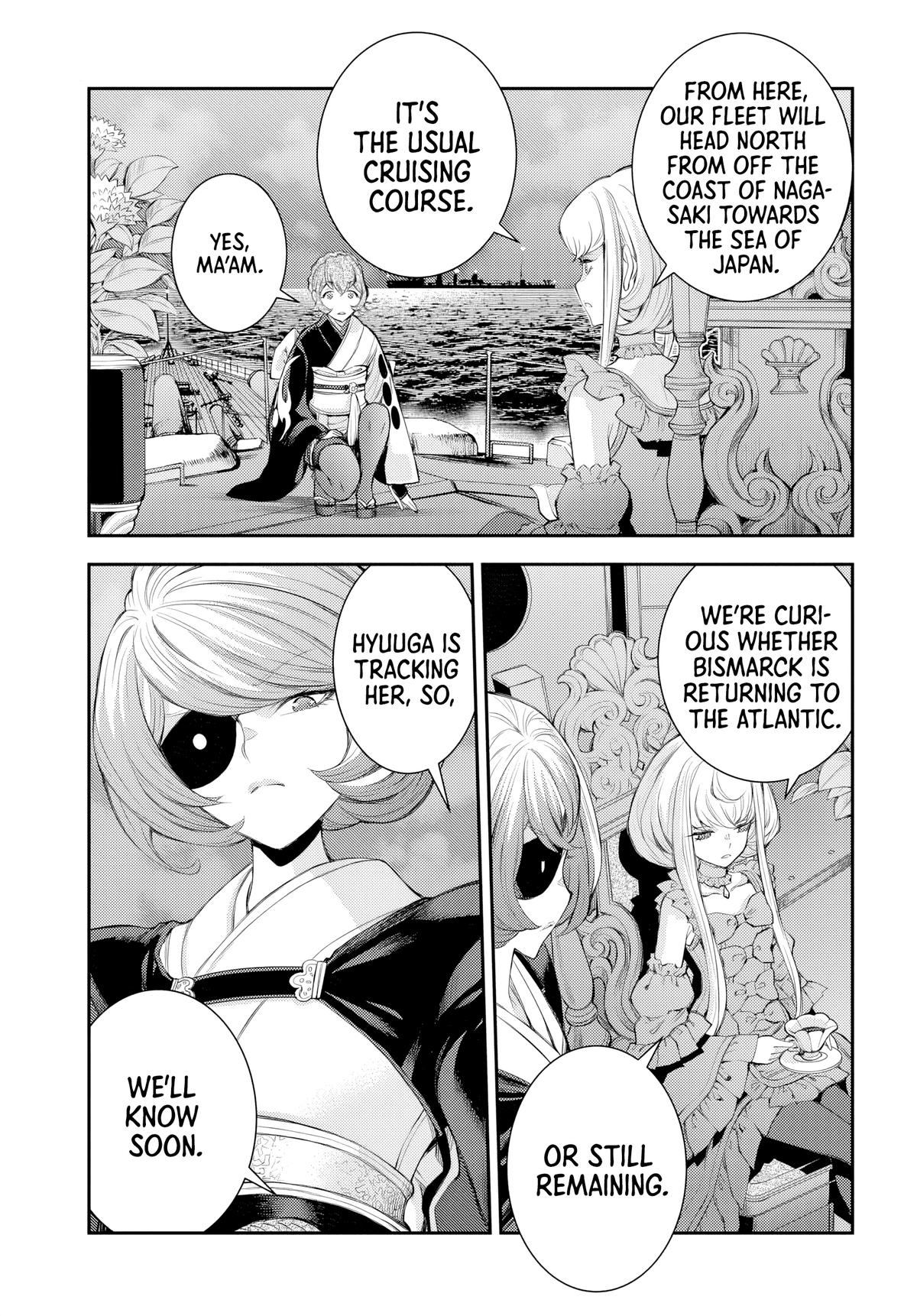 Aoki Hagane no Arpeggio Chap 158 - Next Chap 159