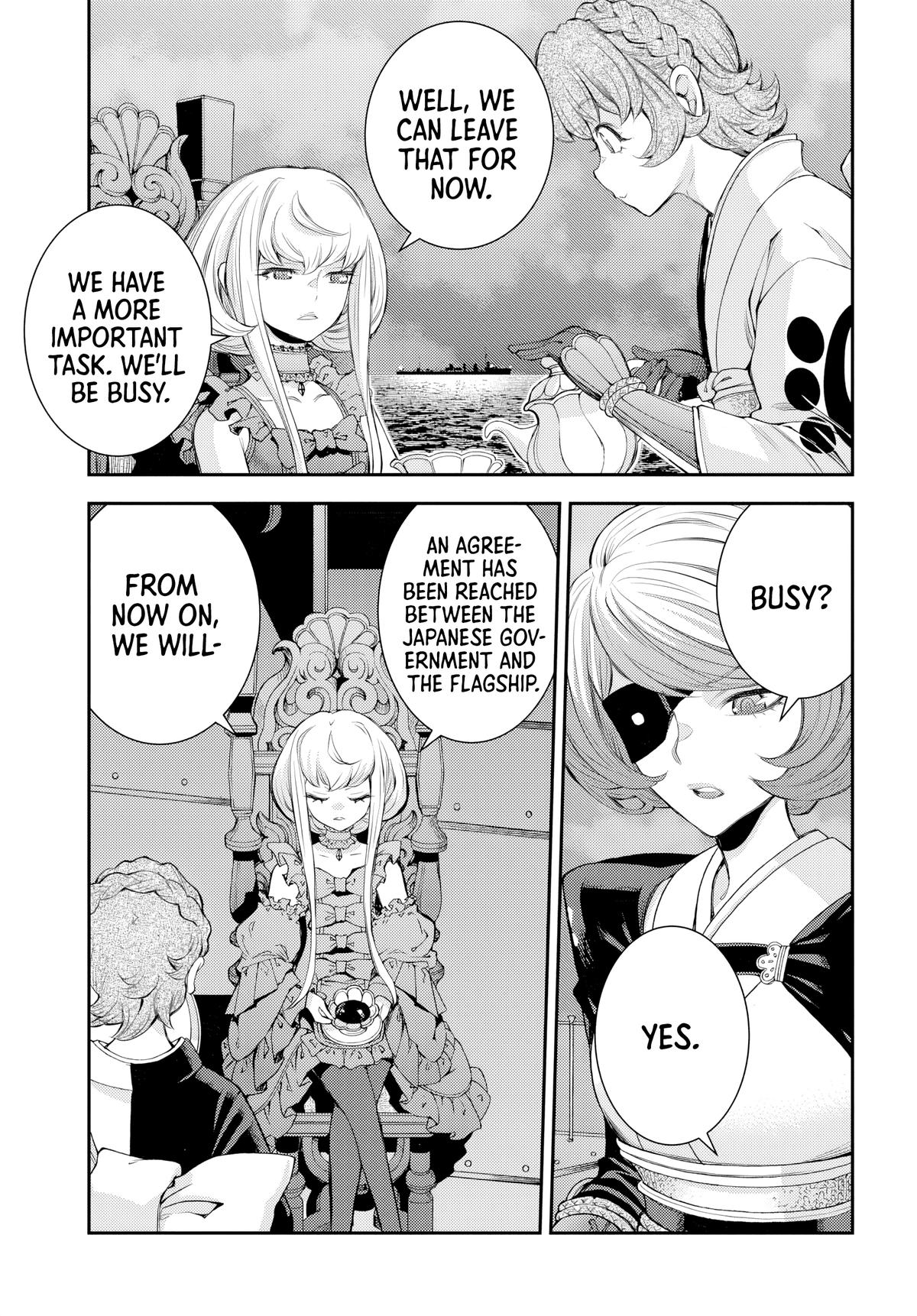 Aoki Hagane no Arpeggio Chap 158 - Next Chap 159