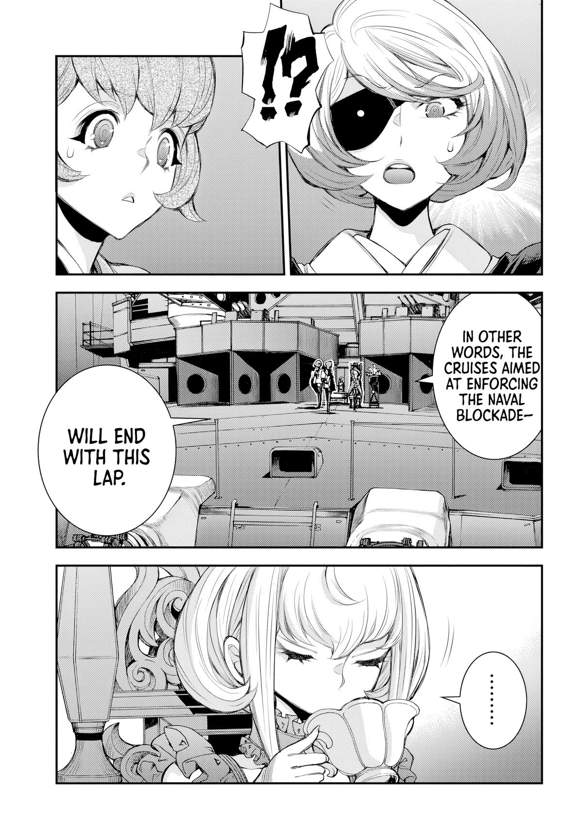 Aoki Hagane no Arpeggio Chap 158 - Next Chap 159
