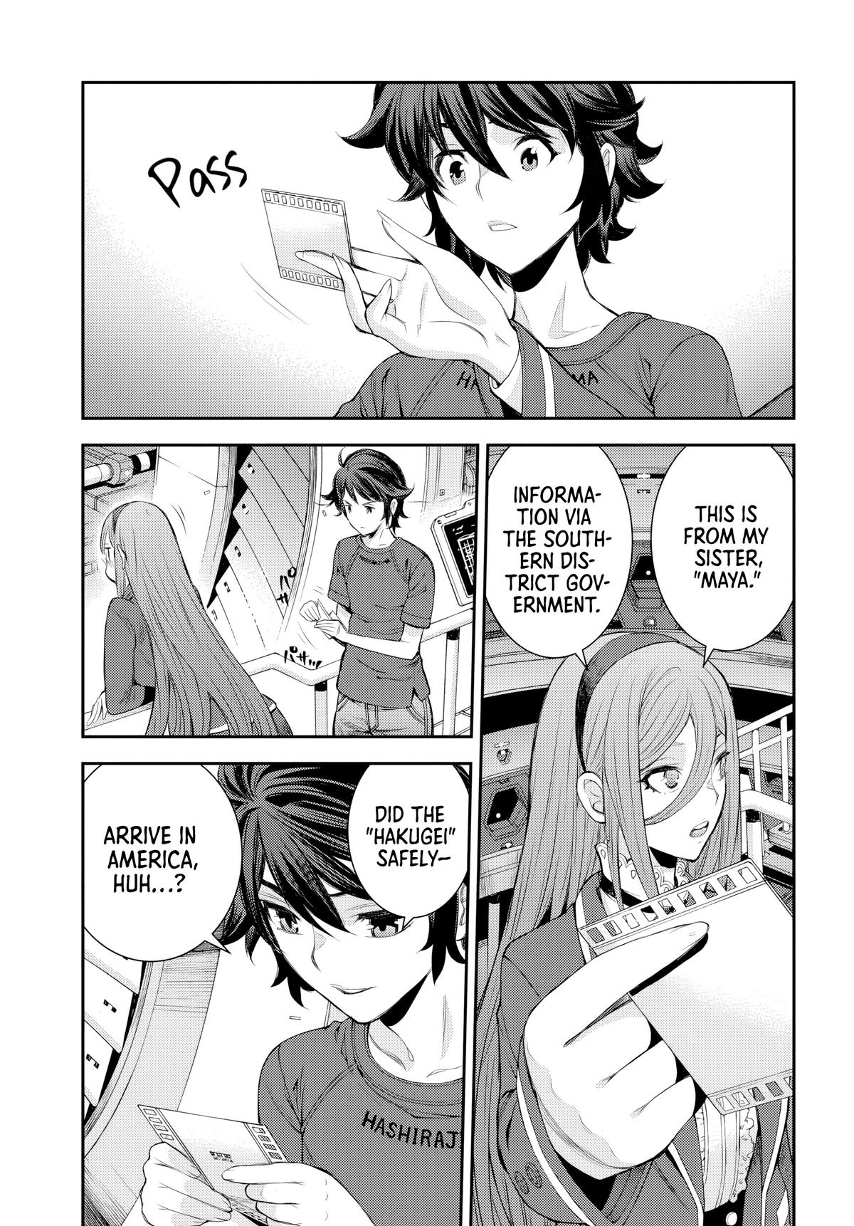 Aoki Hagane no Arpeggio Chap 158 - Next Chap 159