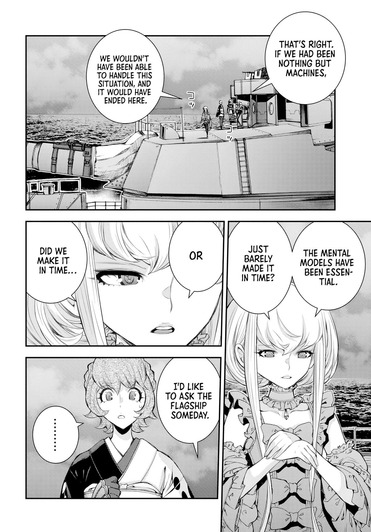 Aoki Hagane no Arpeggio Chap 158 - Next Chap 159