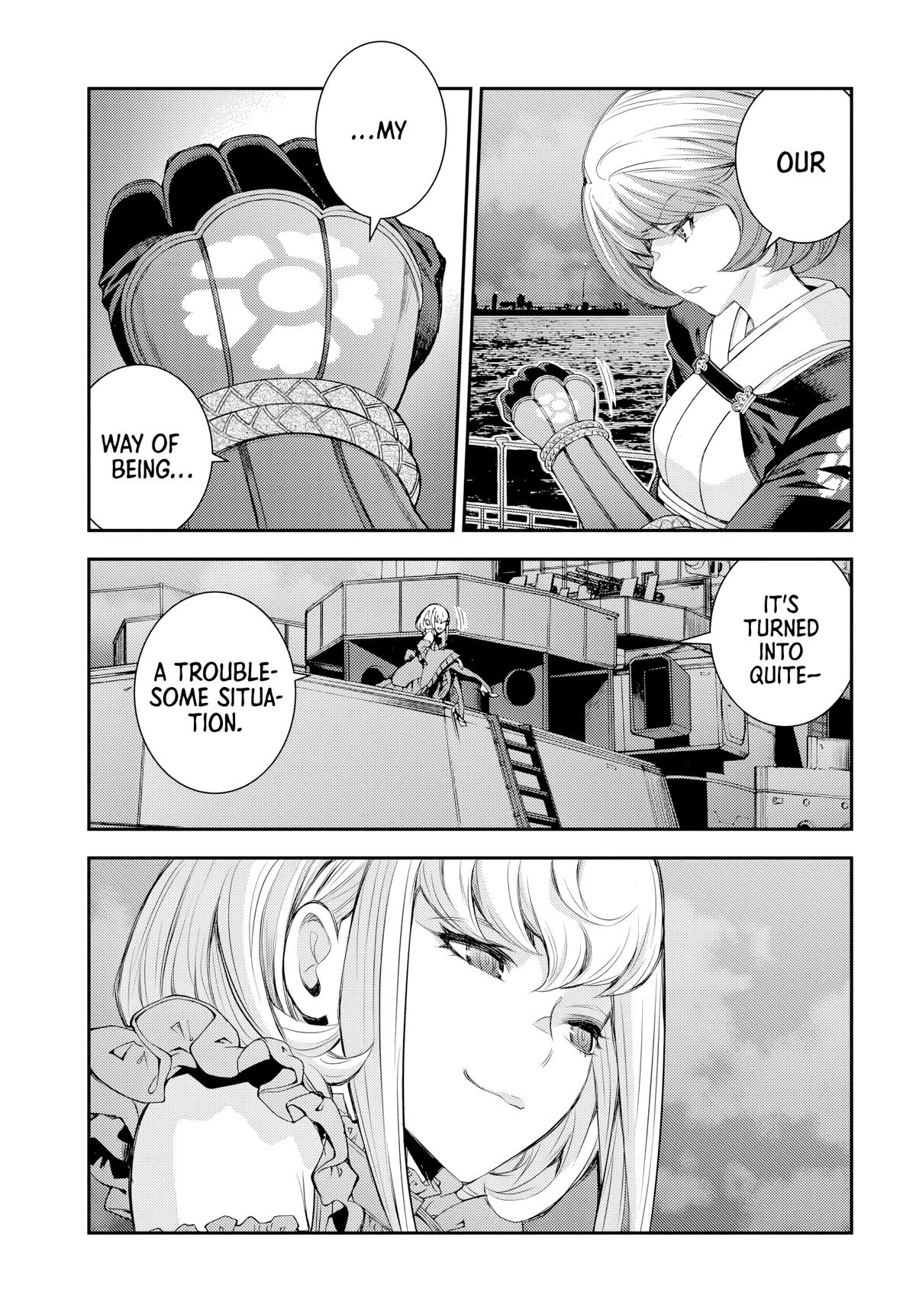 Aoki Hagane no Arpeggio Chap 158 - Next Chap 159