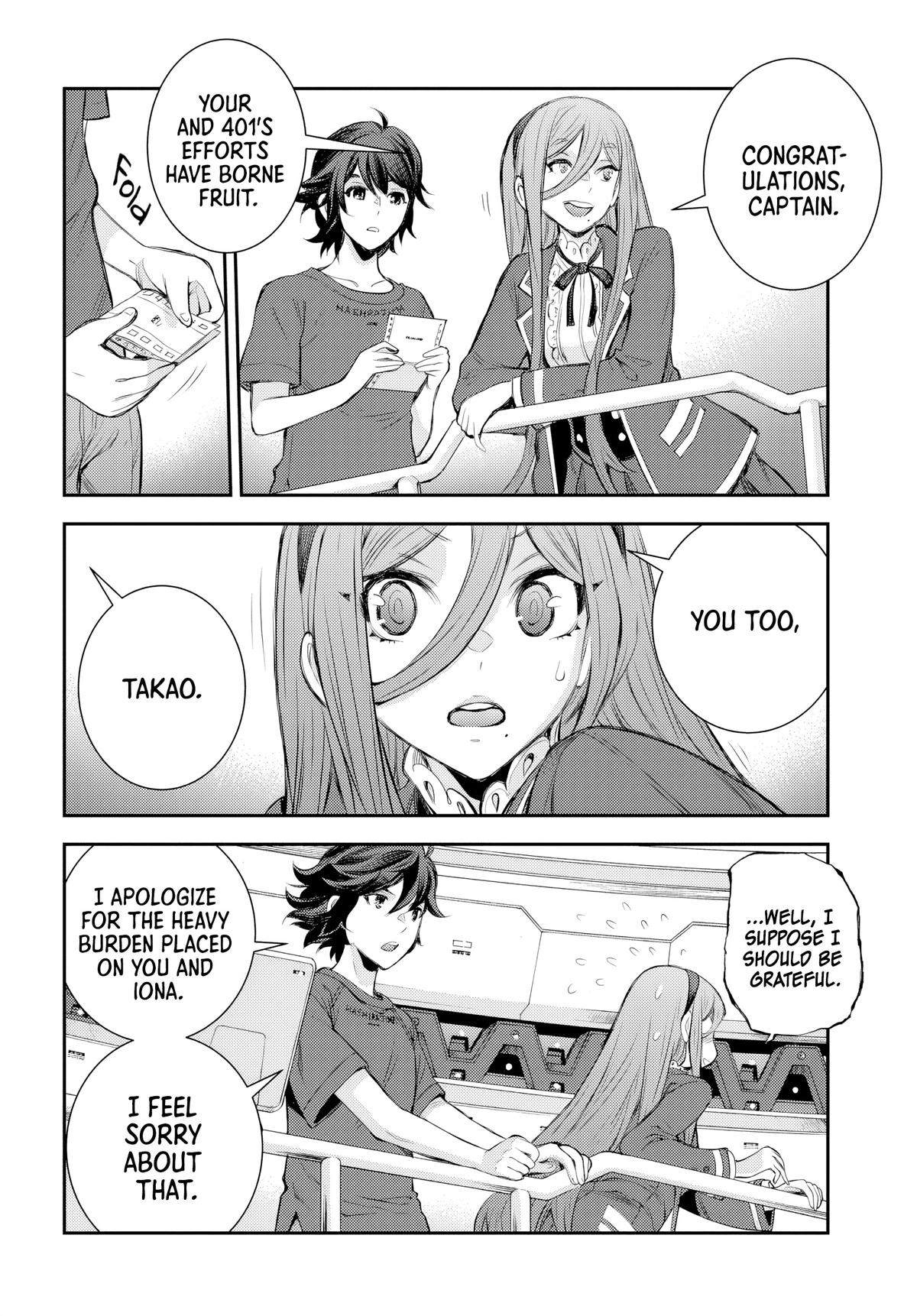 Aoki Hagane no Arpeggio Chap 158 - Next Chap 159