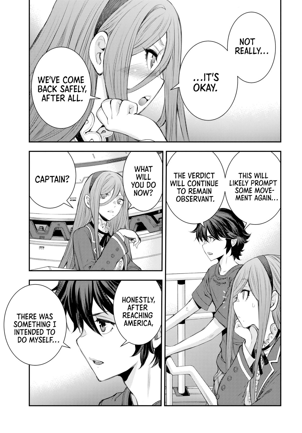 Aoki Hagane no Arpeggio Chap 158 - Next Chap 159