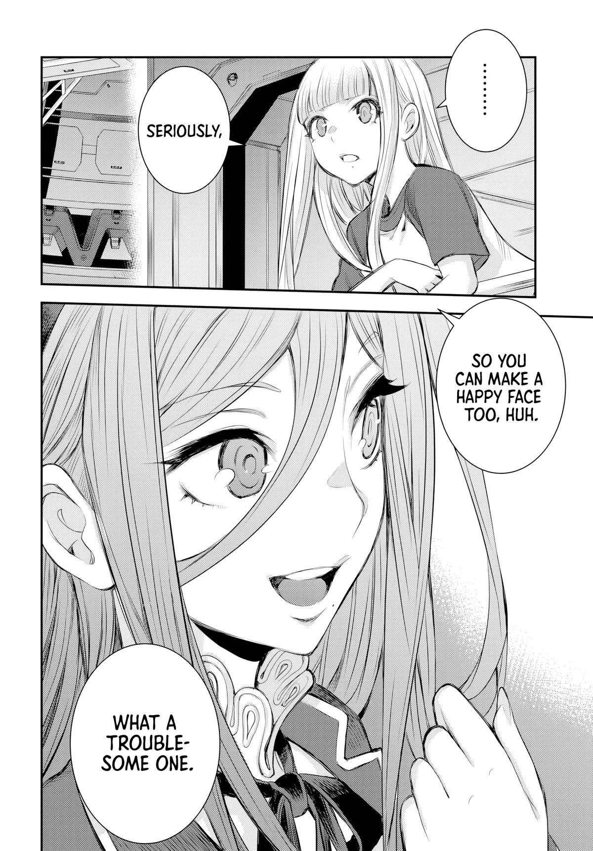 Aoki Hagane no Arpeggio Chap 158 - Next Chap 159