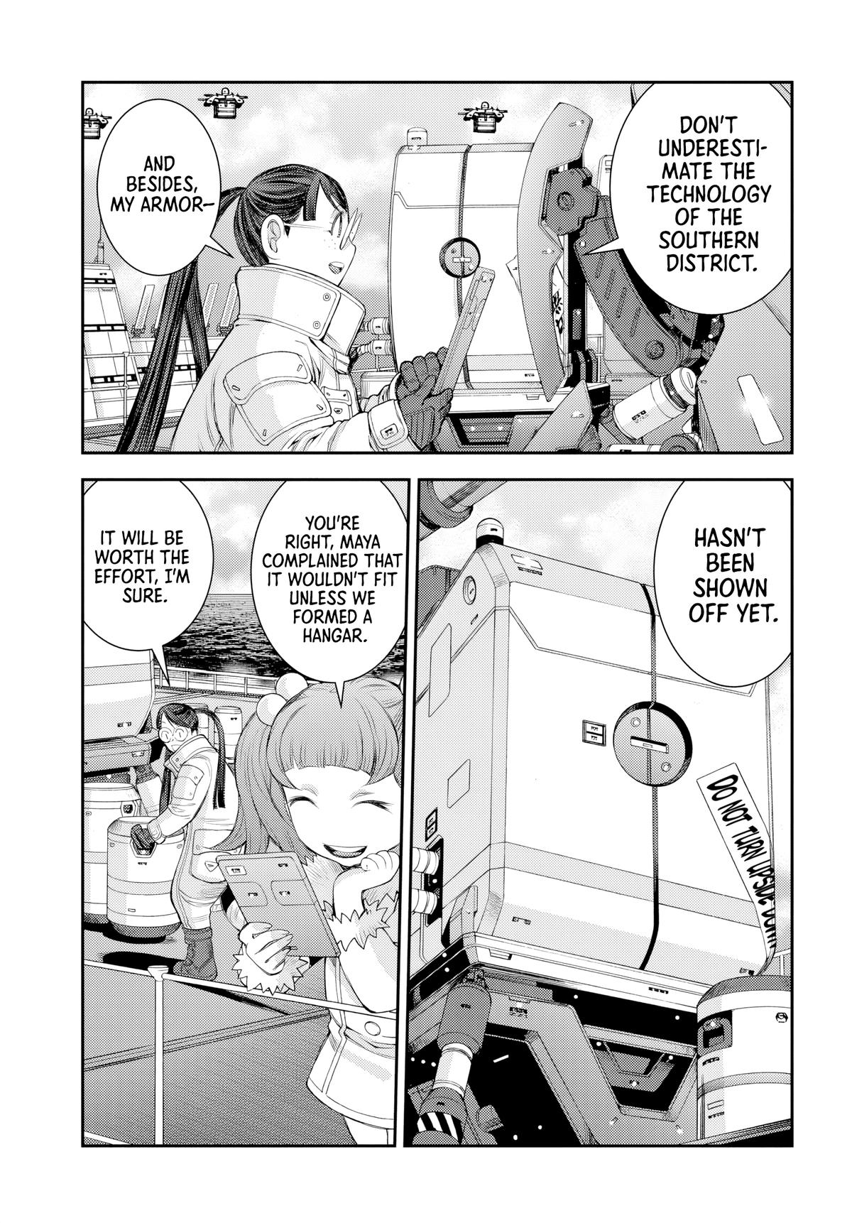 Aoki Hagane no Arpeggio Chap 158 - Next Chap 159