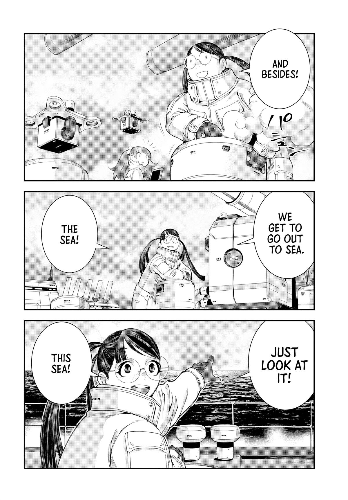 Aoki Hagane no Arpeggio Chap 158 - Next Chap 159