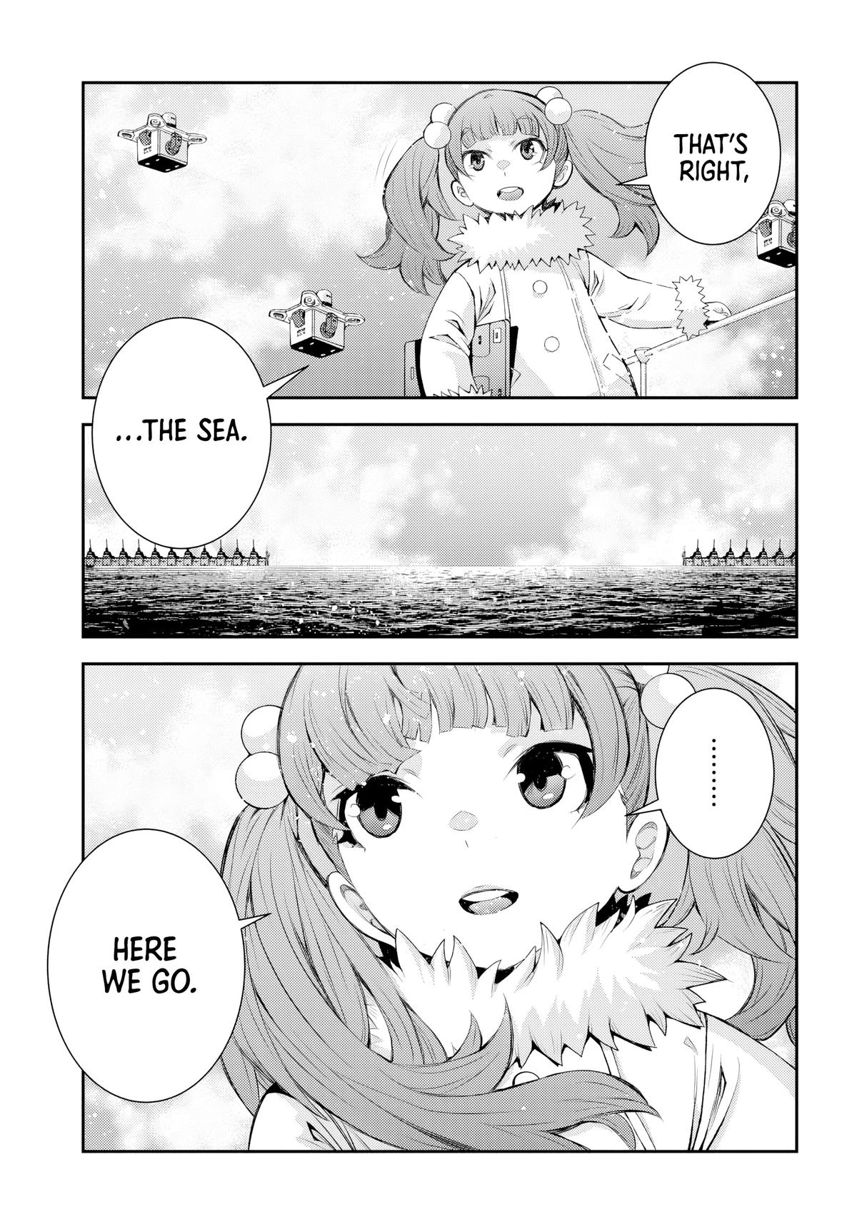 Aoki Hagane no Arpeggio Chap 158 - Next Chap 159