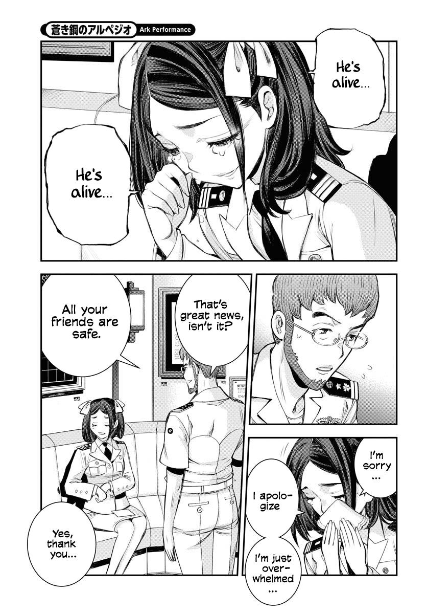 Aoki Hagane no Arpeggio Chap 159 - Next Chap 160