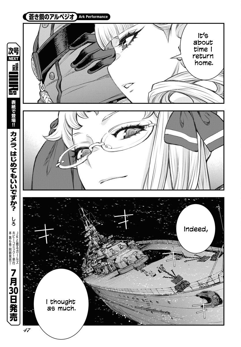 Aoki Hagane no Arpeggio Chap 159 - Next Chap 160
