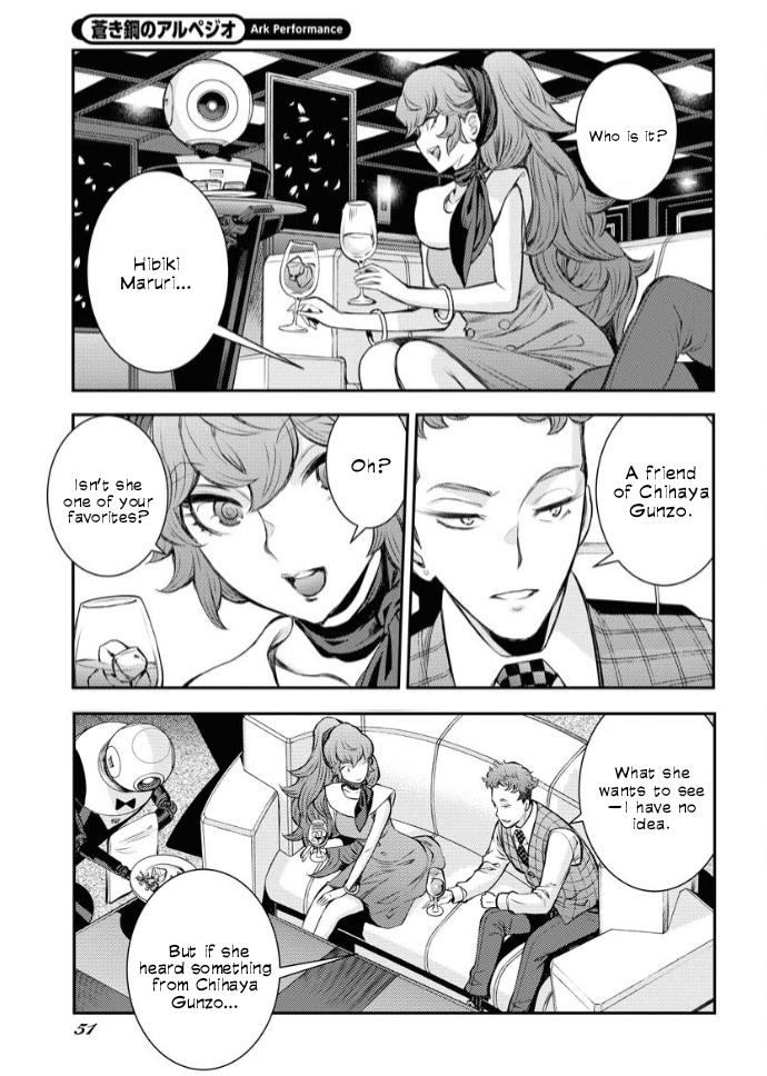 Aoki Hagane no Arpeggio Chap 160 - Next Chap 161