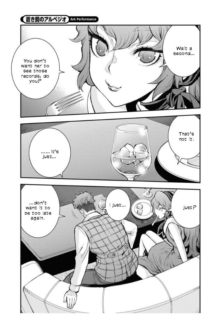 Aoki Hagane no Arpeggio Chap 160 - Next Chap 161