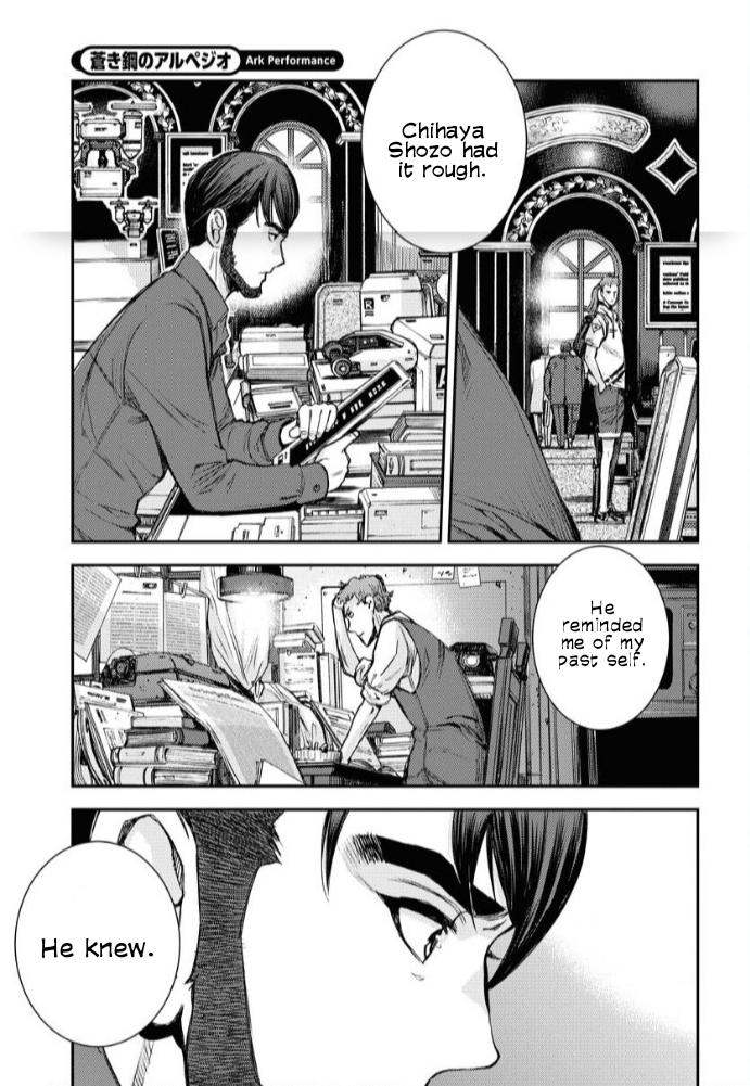 Aoki Hagane no Arpeggio Chap 160 - Next Chap 161