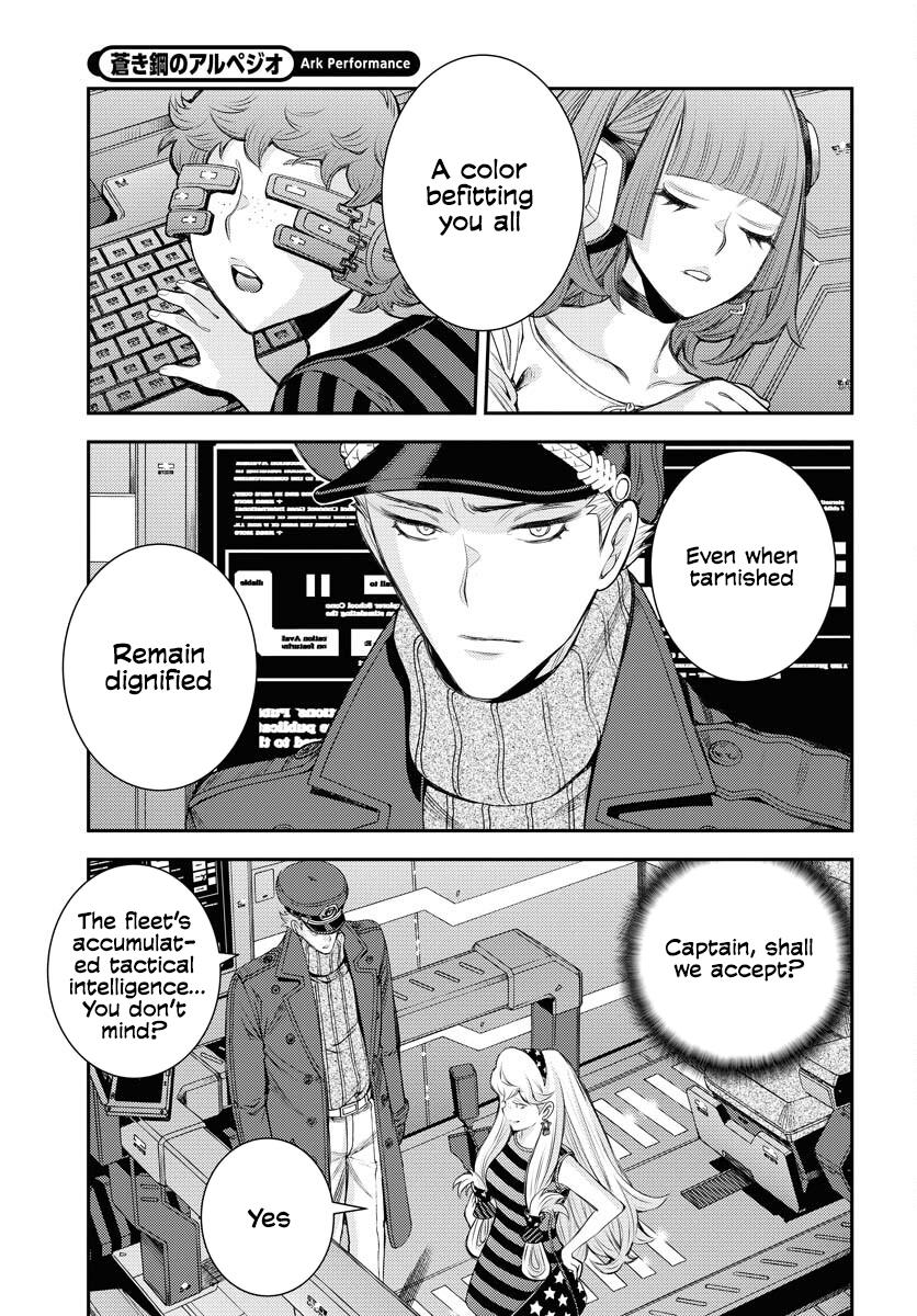 Aoki Hagane no Arpeggio Chap 161 - Next Chap 162