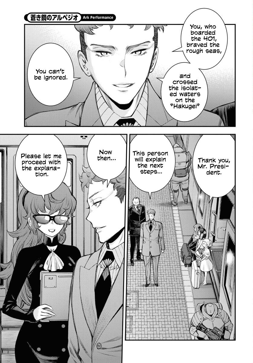 Aoki Hagane no Arpeggio Chap 162 - Next Chap 163