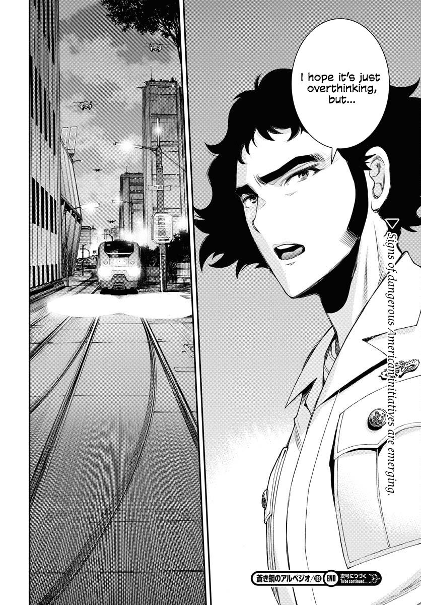 Aoki Hagane no Arpeggio Chap 162 - Next Chap 163