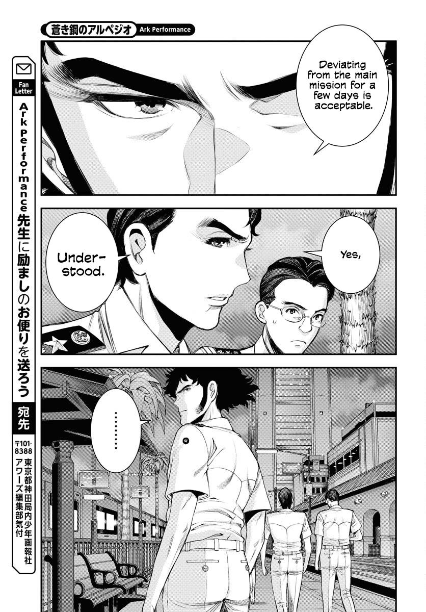 Aoki Hagane no Arpeggio Chap 162 - Next Chap 163