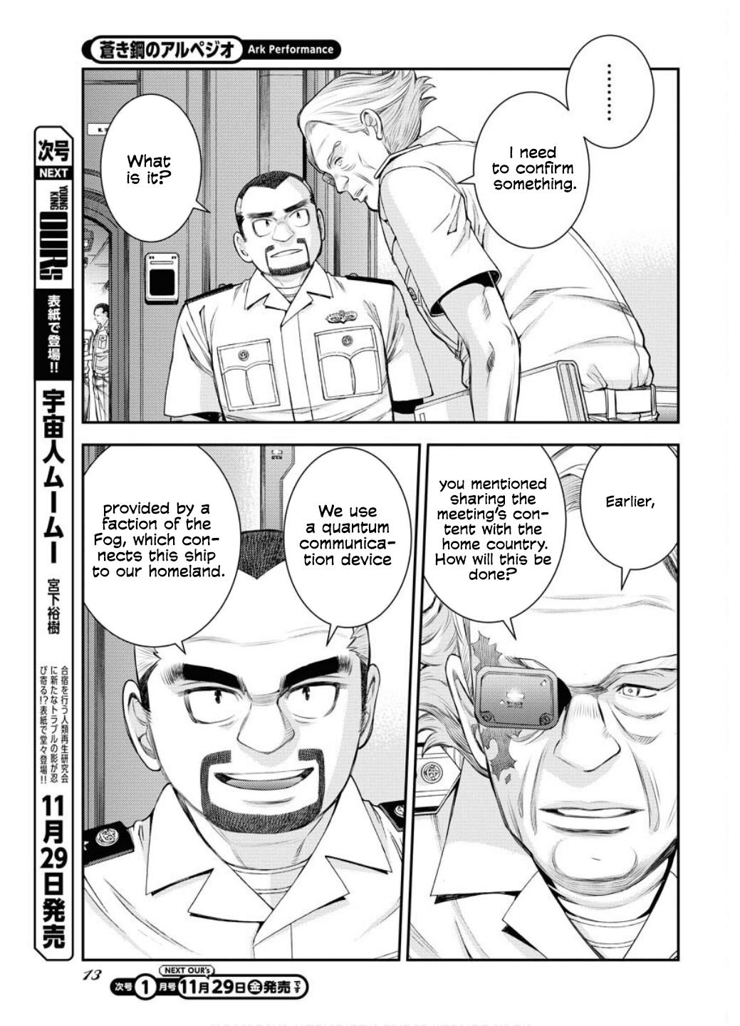 Aoki Hagane no Arpeggio Chap 163 - Next Chap 164