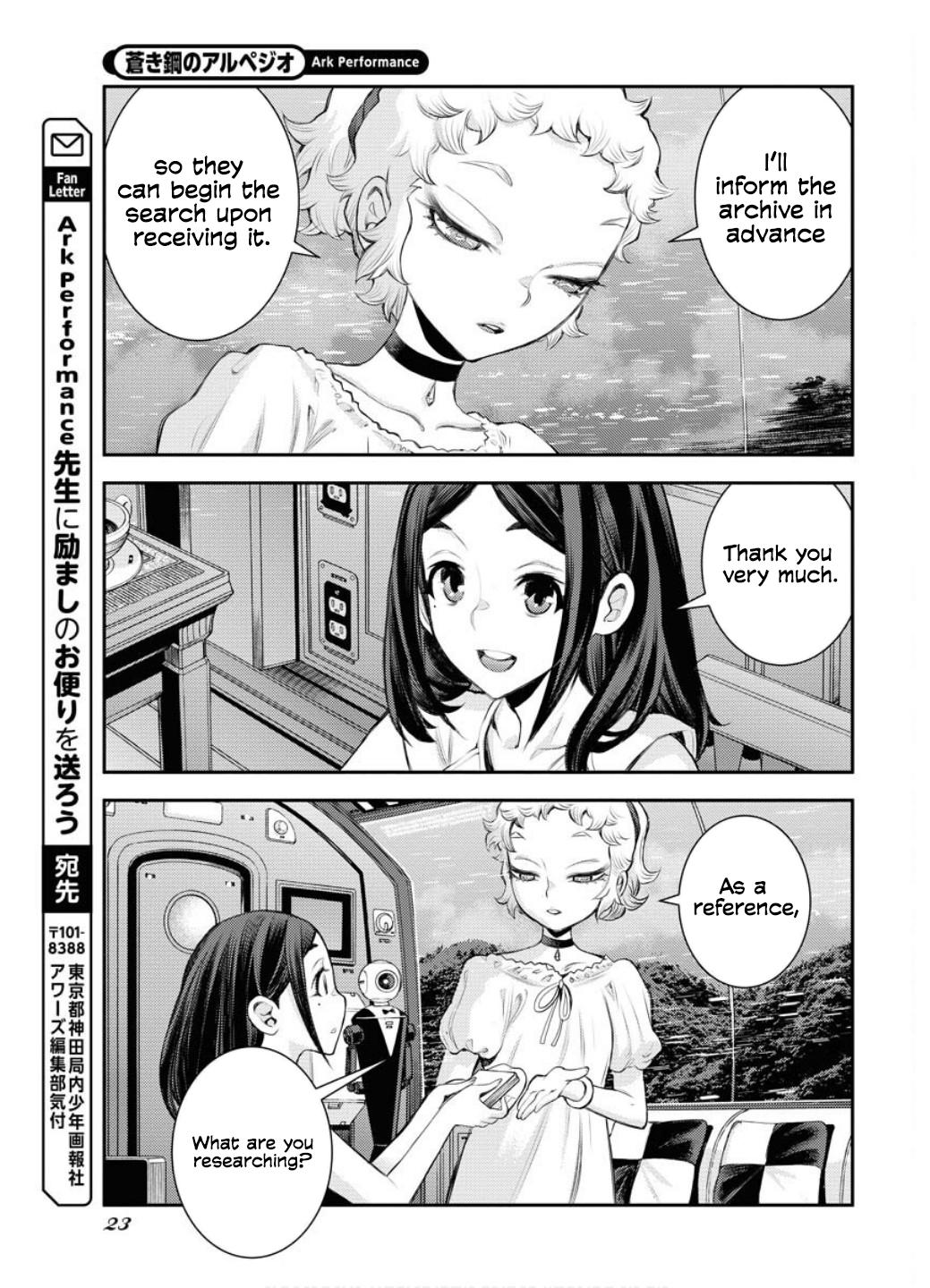 Aoki Hagane no Arpeggio Chap 163 - Next Chap 164