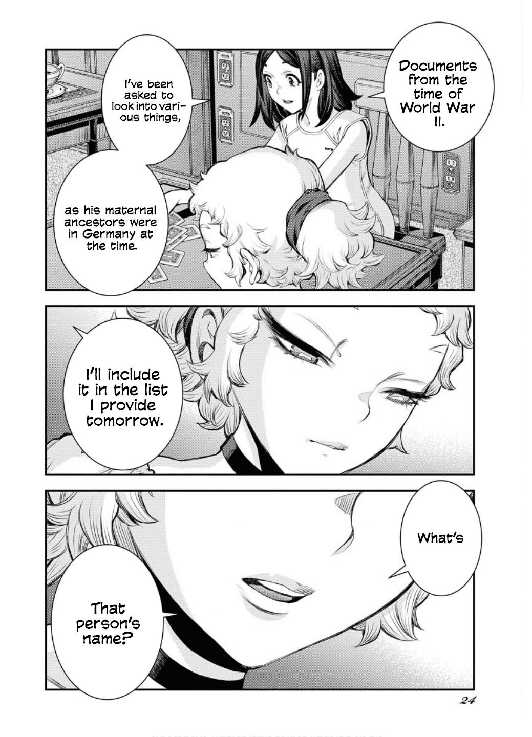 Aoki Hagane no Arpeggio Chap 163 - Next Chap 164