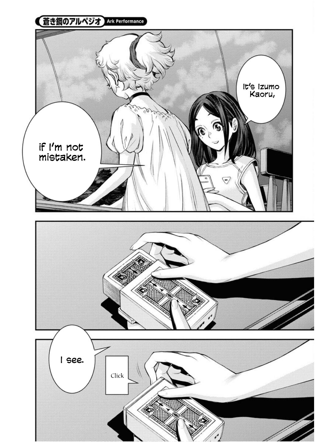 Aoki Hagane no Arpeggio Chap 163 - Next Chap 164