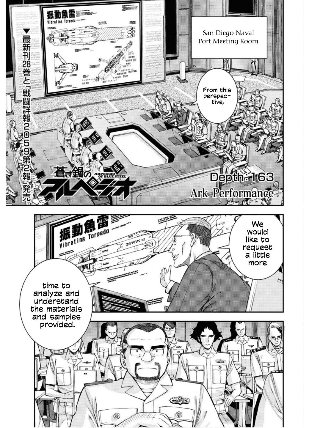 Aoki Hagane no Arpeggio Chap 163 - Next Chap 164
