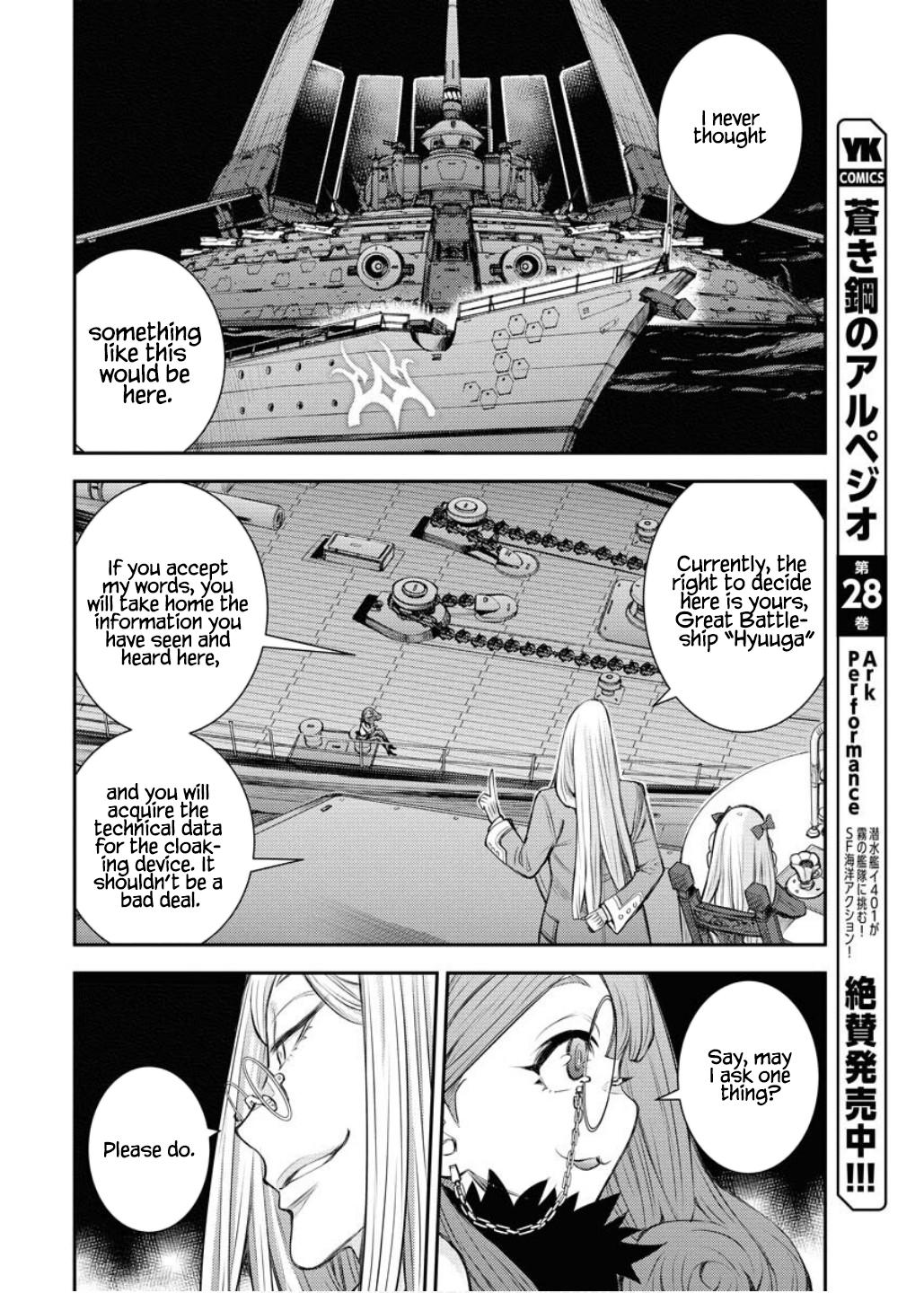 Aoki Hagane no Arpeggio Chap 164 - Next Chap 165