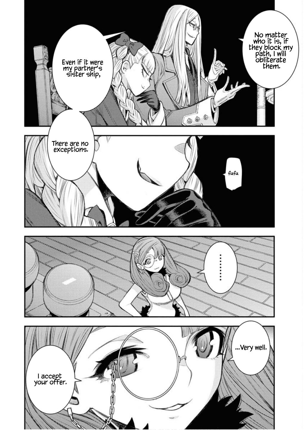 Aoki Hagane no Arpeggio Chap 164 - Next Chap 165