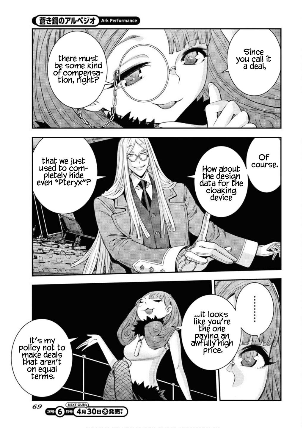 Aoki Hagane no Arpeggio Chap 164 - Next Chap 165