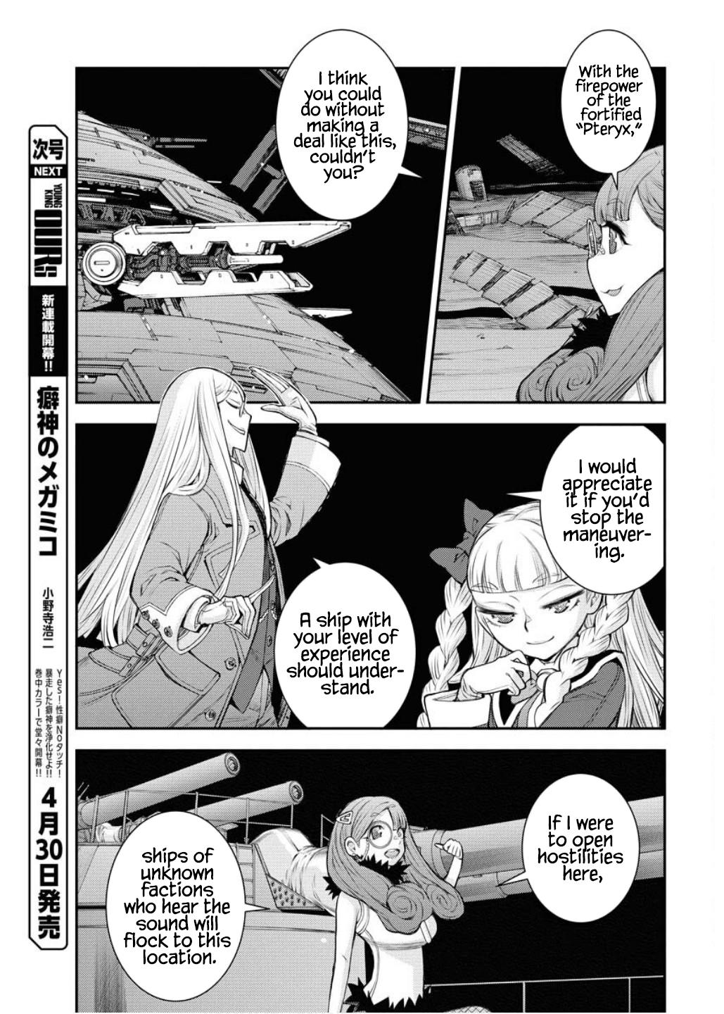 Aoki Hagane no Arpeggio Chap 164 - Next Chap 165
