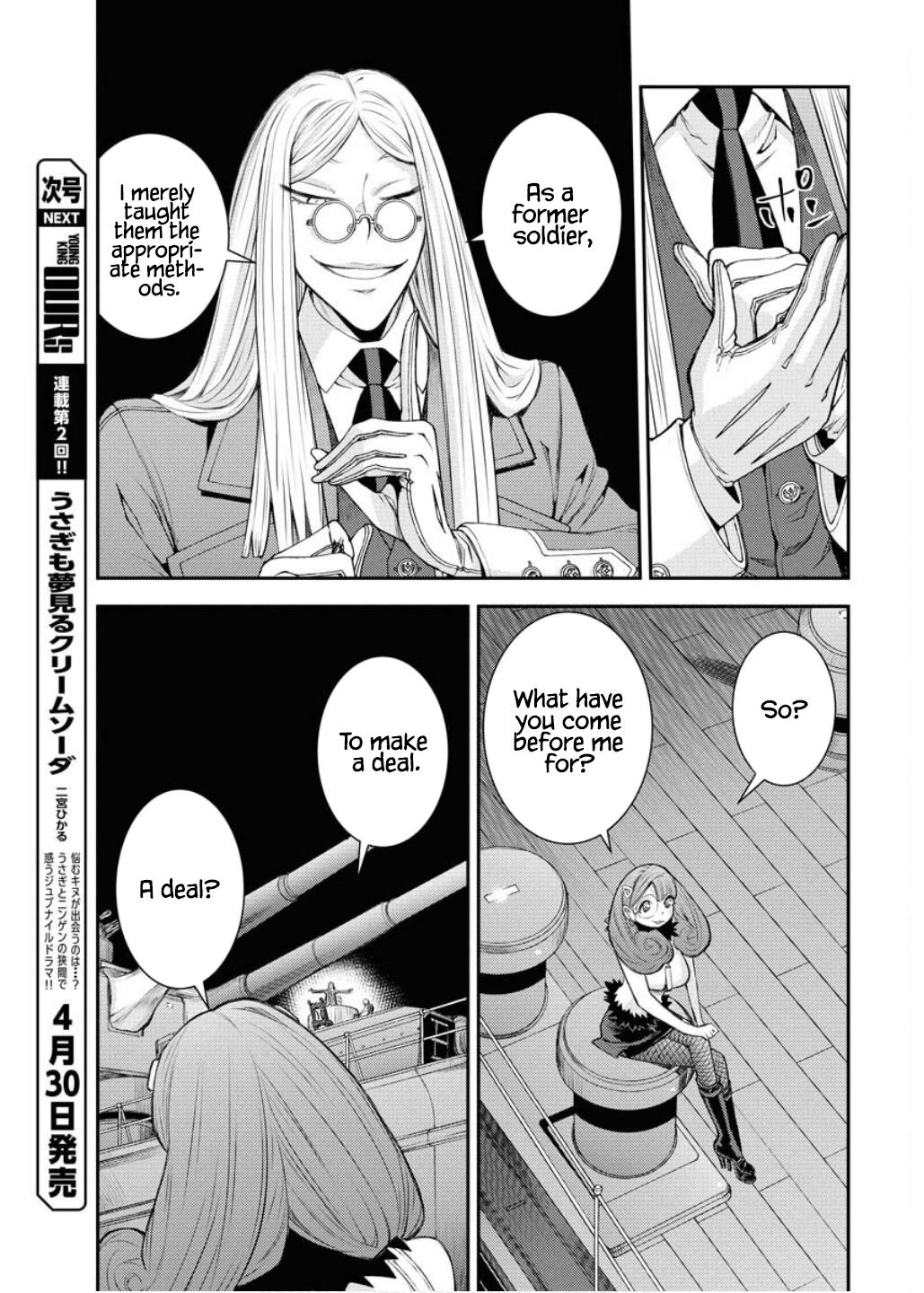 Aoki Hagane no Arpeggio Chap 164 - Next Chap 165
