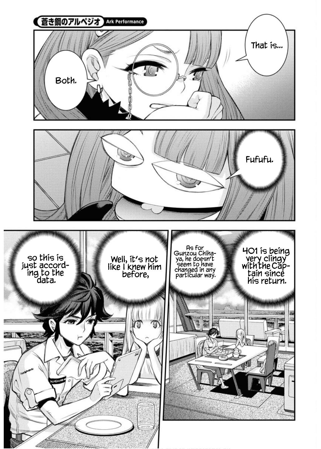 Aoki Hagane no Arpeggio Chap 164 - Next Chap 165