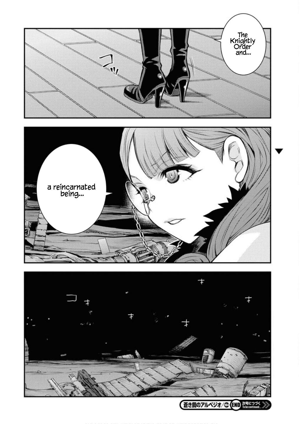 Aoki Hagane no Arpeggio Chap 164 - Next Chap 165