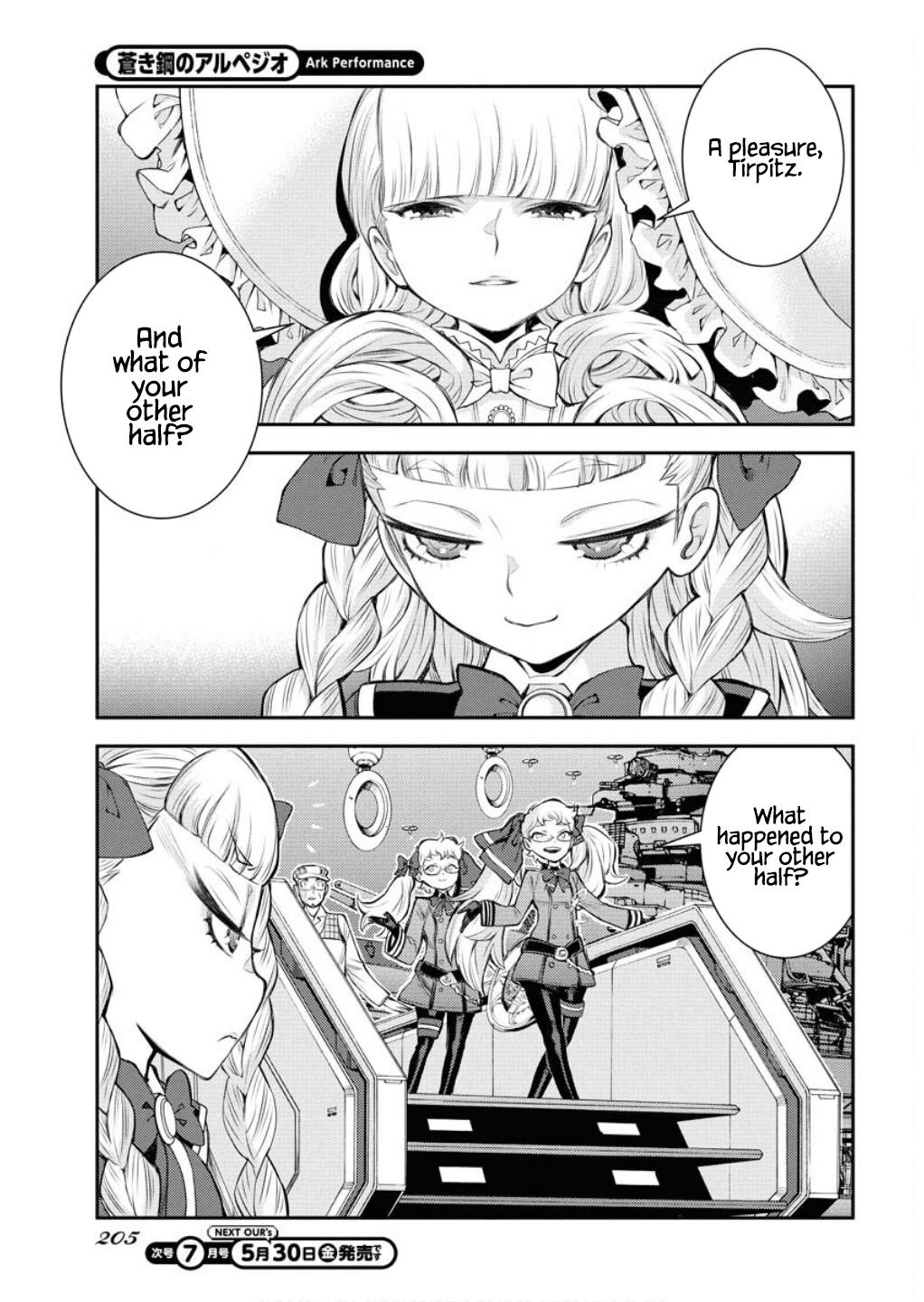 Aoki Hagane no Arpeggio Chap 165 - Next Chap 166