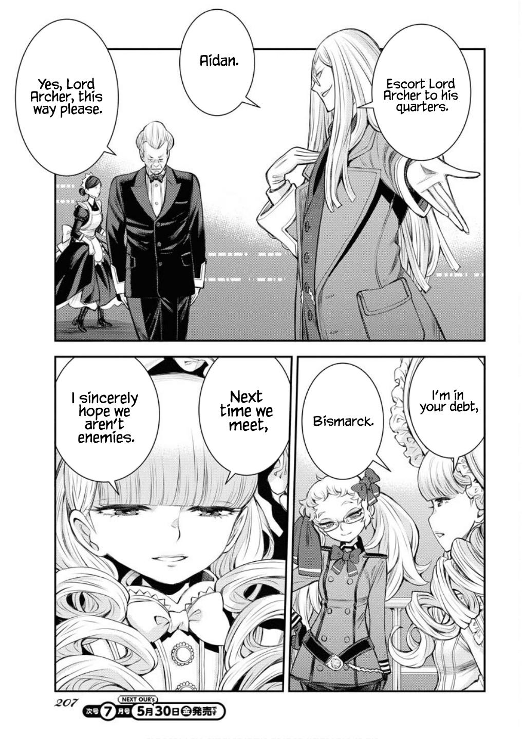 Aoki Hagane no Arpeggio Chap 165 - Next Chap 166