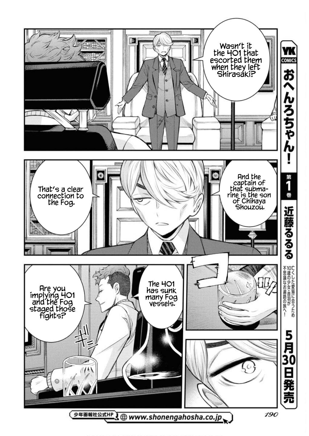 Aoki Hagane no Arpeggio Chap 165 - Next Chap 166