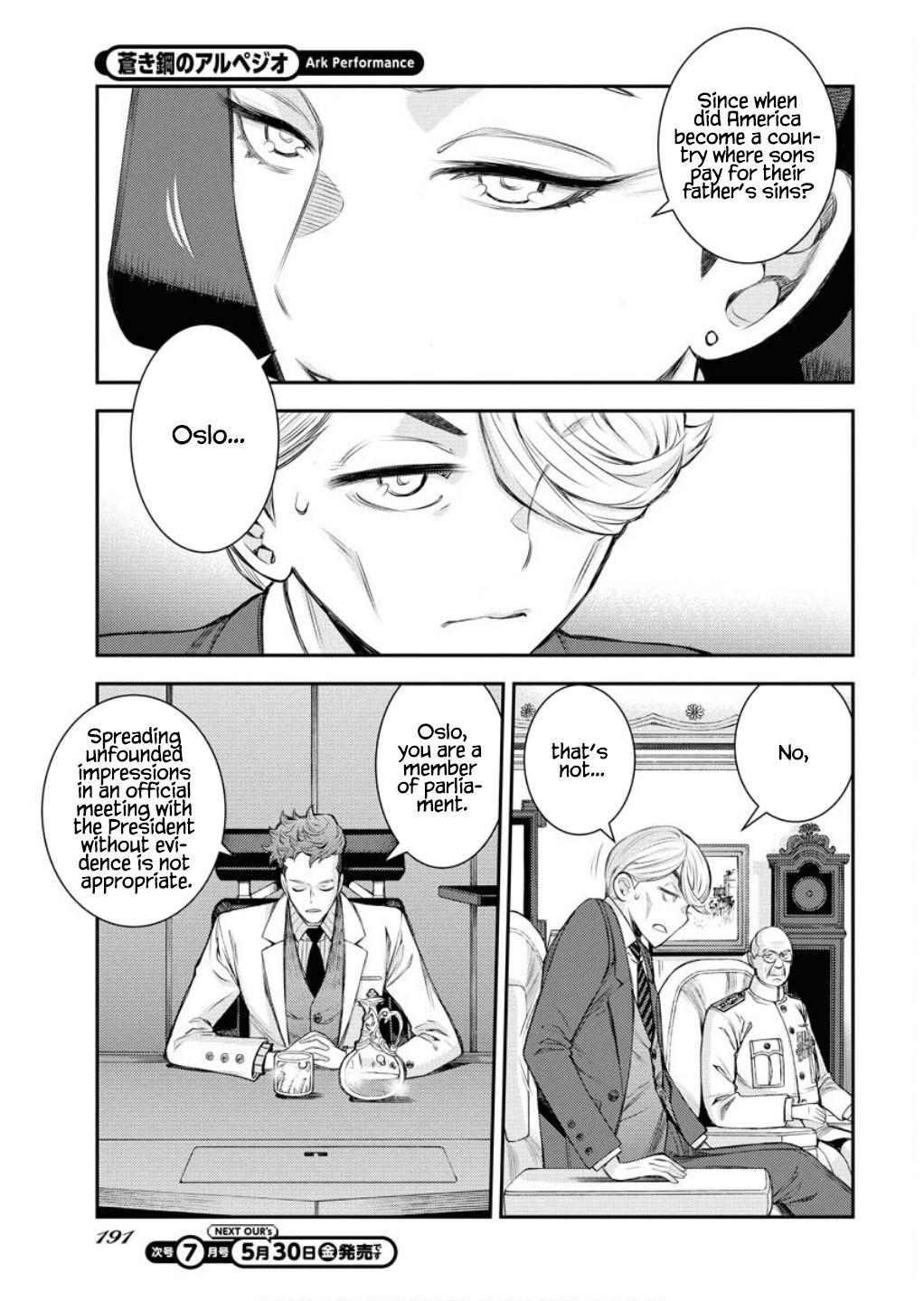 Aoki Hagane no Arpeggio Chap 165 - Next Chap 166