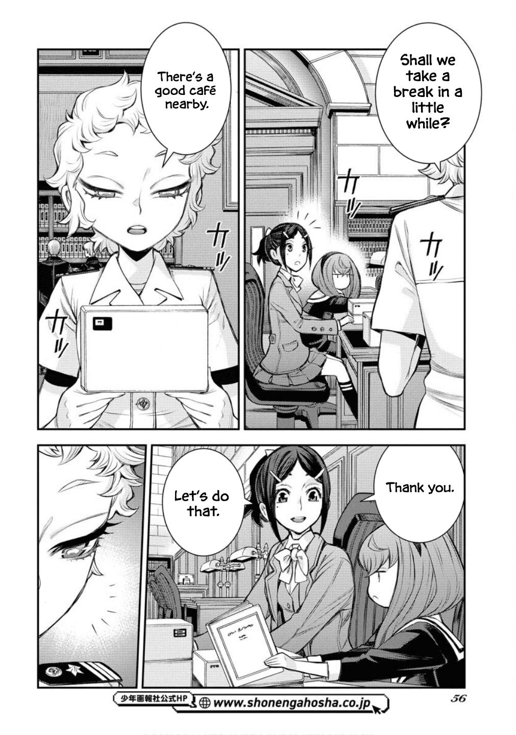 Aoki Hagane no Arpeggio Chap 167 - Next Chap 168