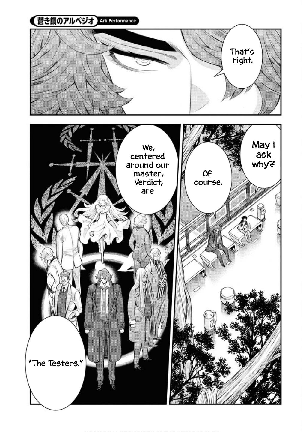 Aoki Hagane no Arpeggio Chap 167 - Next Chap 168