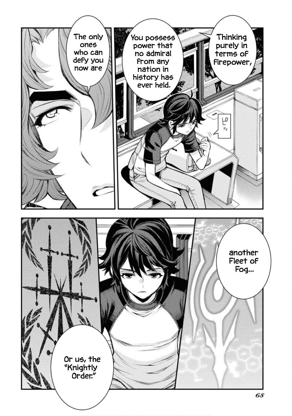 Aoki Hagane no Arpeggio Chap 167 - Next Chap 168