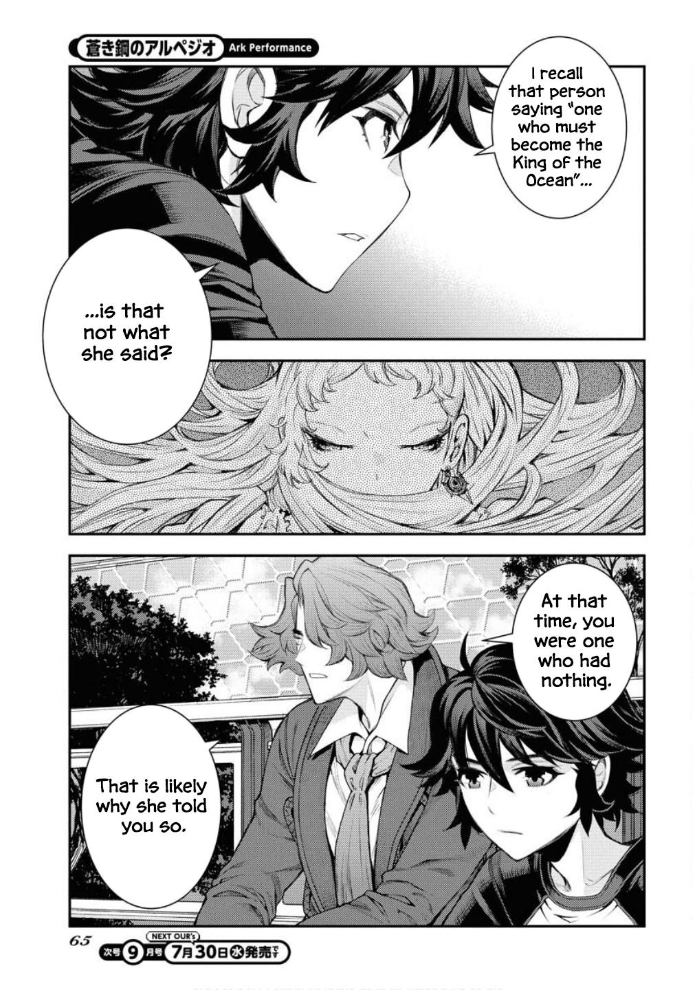 Aoki Hagane no Arpeggio Chap 167 - Next Chap 168
