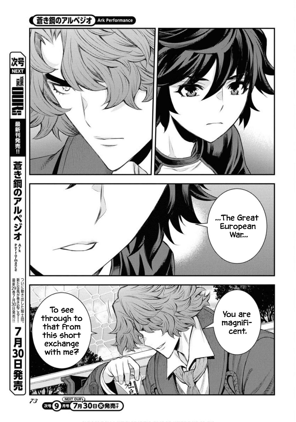 Aoki Hagane no Arpeggio Chap 167 - Next Chap 168
