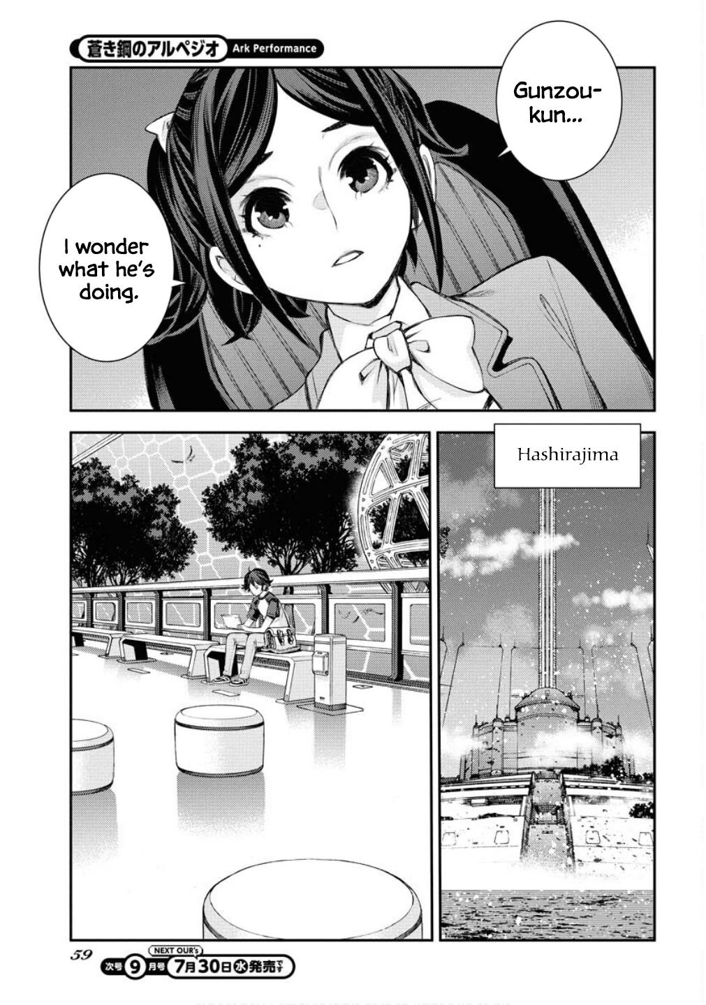 Aoki Hagane no Arpeggio Chap 167 - Next Chap 168