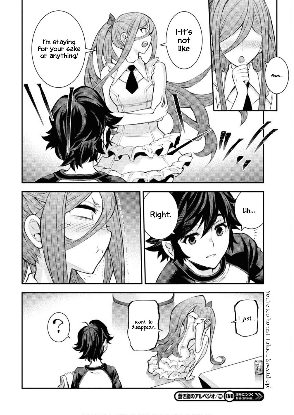 Aoki Hagane no Arpeggio Chap 168 - Next Chap 169